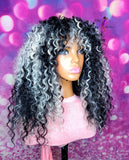 READY TO SHIP //Synthetic Crochet wig "Blonde Beach Curly Mixup"