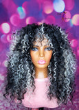 READY TO SHIP //Synthetic Crochet wig "Blonde Beach Curly Mixup"