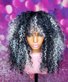 READY TO SHIP //Synthetic Crochet wig "Blonde Beach Curly Mixup"