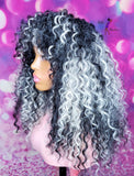 READY TO SHIP //Synthetic Crochet wig "Blonde Beach Curly Mixup"