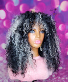 READY TO SHIP //Synthetic Crochet wig "Blonde Beach Curly Mixup"