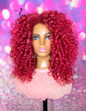 READY TO SHIP //Synthetic Crochet wig "Spicy Roller Set Diva"
