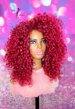 READY TO SHIP //Synthetic Crochet wig "Spicy Roller Set Diva"