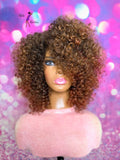 READY TO SHIP // Synthetic Crochet Wig  "Autumn's Honey "