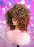 READY TO SHIP // Synthetic Crochet Wig  "Autumn's Honey "