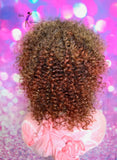 READY TO SHIP // Synthetic Crochet Wig  "Autumn's Honey "