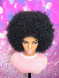 READY TO SHIP// Synthetic crochet wig "Afro Cutie "(color 1b)