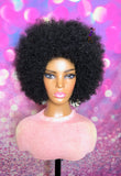 READY TO SHIP// Synthetic crochet wig "Afro Cutie "(color 1b)