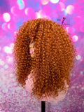 READY TO SHIP //Synthetic Crochet wig "Ginger My Copper"