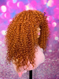 READY TO SHIP //Synthetic Crochet wig "Ginger My Copper"
