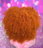 READY TO SHIP// Synthetic crochet wig "Ginger My Fro"