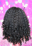 READY TO SHIP // Synthetic crochet wig "The Kinky Twist Curl "