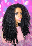 READY TO SHIP // Synthetic crochet wig "The Kinky Twist Curl "