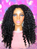 READY TO SHIP // Synthetic crochet wig "The Kinky Twist Curl "