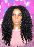 READY TO SHIP // Synthetic crochet wig "The Kinky Twist Curl "