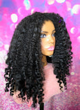 READY TO SHIP // Synthetic crochet wig "The Kinky Twist Curl "