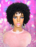READY TO SHIP// Synthetic crochet wig "Kinky Curl Cutie "