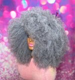 READY TO SHIP // Synthetic Crochet Wig  "Foxy Afro Boldness "