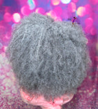READY TO SHIP // Synthetic Crochet Wig  "Foxy Afro Boldness "