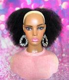READY TO SHIP //Synthetic Handmade Crochet Ponytail "Afro Ponytail"