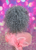 READY TO SHIP //Synthetic Handmade Crochet Ponytail "Foxy Wand Curl Ponytail"