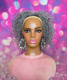 READY TO SHIP //Synthetic Handmade Crochet Ponytail "Foxy Wand Curl Ponytail"