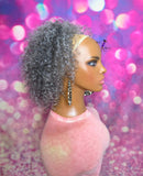 READY TO SHIP //Synthetic Handmade Crochet Ponytail "Foxy Wand Curl Ponytail"