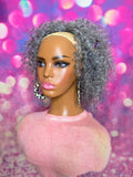 READY TO SHIP //Synthetic Handmade Crochet Ponytail "Foxy Wand Curl Ponytail"
