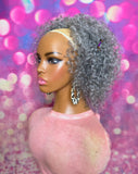 READY TO SHIP //Synthetic Handmade Crochet Ponytail "Foxy Wand Curl Ponytail"