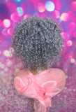 READY TO SHIP //Synthetic Handmade Crochet Ponytail "Foxy Wand Curl Ponytail"