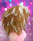 READY TO SHIP //Synthetic Crochet wig "Honeyed Afro Kinks"
