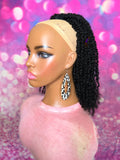 READY TO SHIP //Synthetic Handmade Crochet Ponytail "Kinky Twist Ponytail"