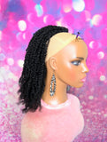 READY TO SHIP //Synthetic Handmade Crochet Ponytail "Kinky Twist Ponytail"