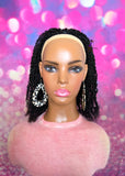 READY TO SHIP //Synthetic Handmade Crochet Ponytail "Kinky Twist Ponytail"