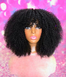 READY TO SHIP // Synthetic Crochet Wig "Kinky Curly Cutie"