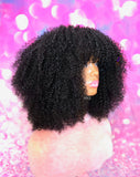 READY TO SHIP // Synthetic Crochet Wig "Kinky Curly Cutie"
