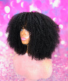 READY TO SHIP // Synthetic Crochet Wig "Kinky Curly Cutie"