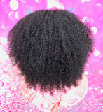 READY TO SHIP // Synthetic Crochet Wig "Kinky Curly Cutie"
