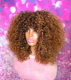 READY TO SHIP //Synthetic Crochet wig "Curly Bounce Cutie"