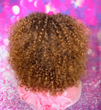 READY TO SHIP //Synthetic Crochet wig "Curly Bounce Cutie"