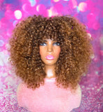 READY TO SHIP //Synthetic Crochet wig "Curly Bounce Cutie"