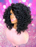 READY TO SHIP //Synthetic Crochet wig "Natural Deep Wave Diva"