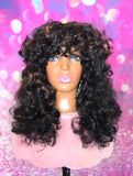 READY TO SHIP //Synthetic Crochet wig  " Diamond Curly Diva"