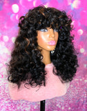 READY TO SHIP //Synthetic Crochet wig  " Diamond Curly Diva"