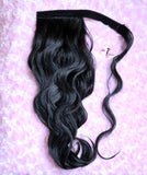 READY TO SHIP //Synthetic Handmade Wrap Around Ponytail "Body Wave Ponytail"