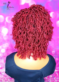 MADE TO ORDER // Synthetic crochet wig  "Spicy Kinky Twists "
