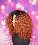 Made To Order//Synthetic Crochet wig "Beach Curl Beauty"