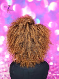 READY TO SHIP //Synthetic Crochet wig "Spiral Curl Cutie"