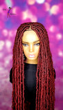 READY TO SHIP //Synthetic Crochet Faux Loc Wig "Spicy Natural Soft Loc Beauty 34in "