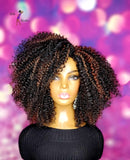 READY TO SHIP //Synthetic Crochet wig "Water Wave Curly Mixup"
